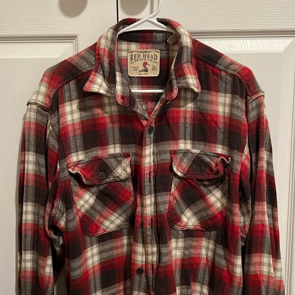 Redhead brand long sleeve flannel. Size medium.